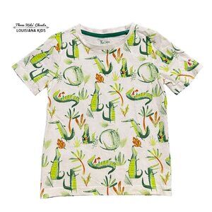 TU 3-4Y Intellectual Alligator Tee Shirt